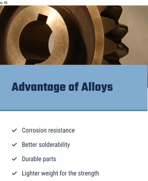 Scissor chemistry is your “alloy”
